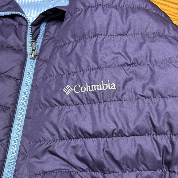 Columbia Thermal Coil style insulated jacket.  Zip front and pockets.  1X - Picture 3 of 12